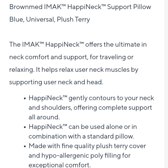 Kneck Pillow Ergonomic - Picture 3 of 3